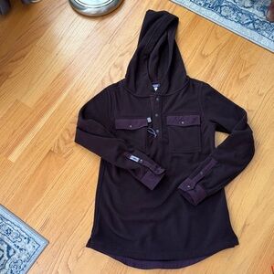 Patagonia early rise shirt burgundy size small